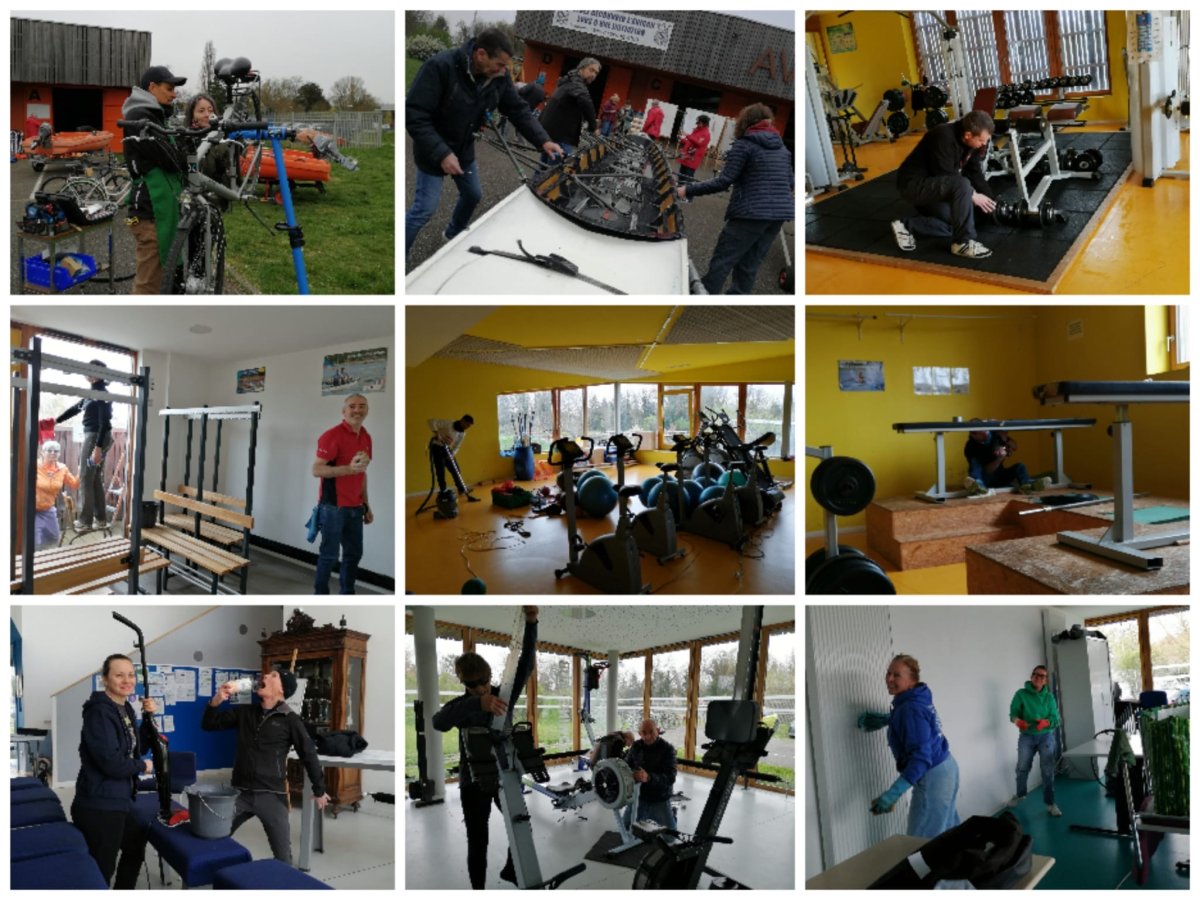  🧹 Une belle mobilisation pour la journée d’entretien du club 