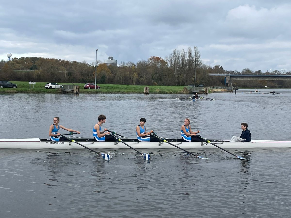 Quatre de couple mixte U15 - yolette : Clément, Anouk, Nathanaël, Jonas et Zelie